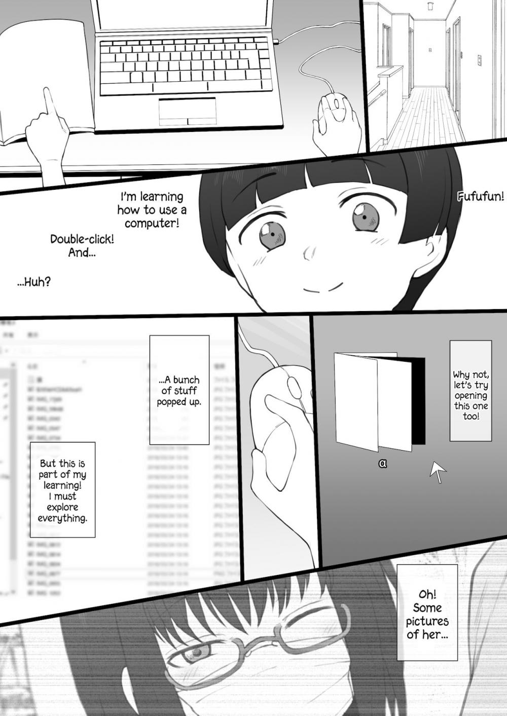 Hentai Manga Comic-On the Laptop My Beloved Big Sister Lent Me-Read-4